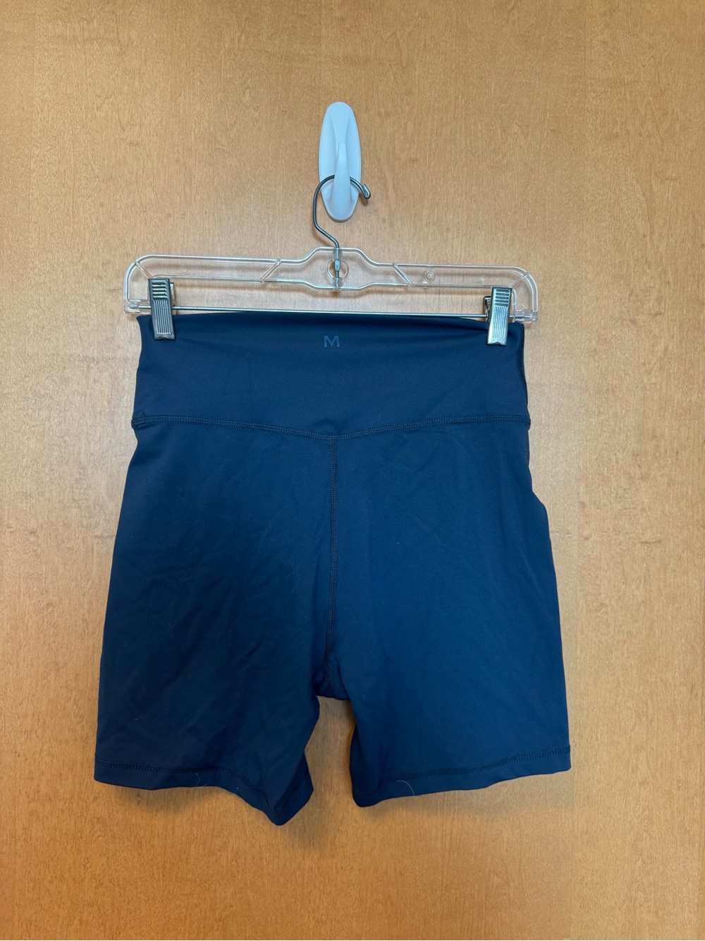 Monday Swimwear Navy High-Waist Bike Shorts - Picture 3 of 4